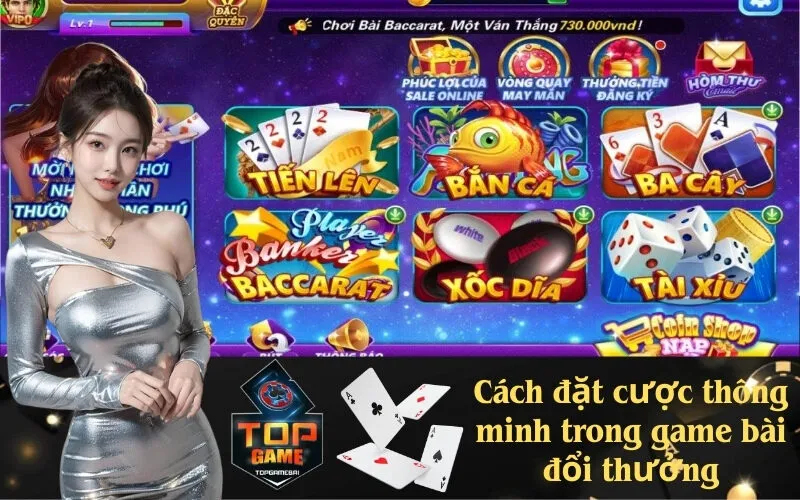 Cách đặt cược thông minh trong game bài đổi thưởng