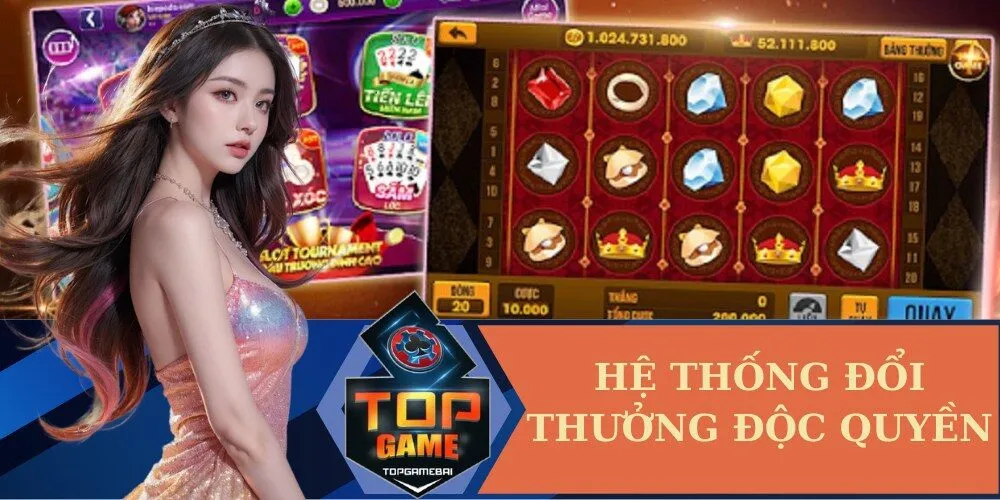 Hệ thống đổi thưởng độc quyền