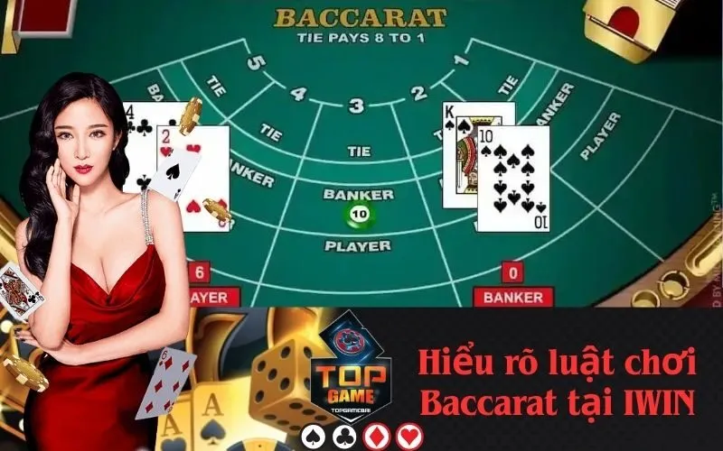 Hiểu rõ luật chơi Baccarat tại IWIN