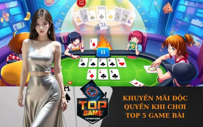Khuyến Mãi Độc Quyền Khi Chơi Top 5 Game Bài