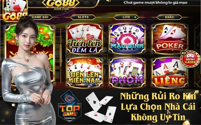 Những Rủi Ro Khi Lựa Chọn Nhà Cái Không Uy Tín