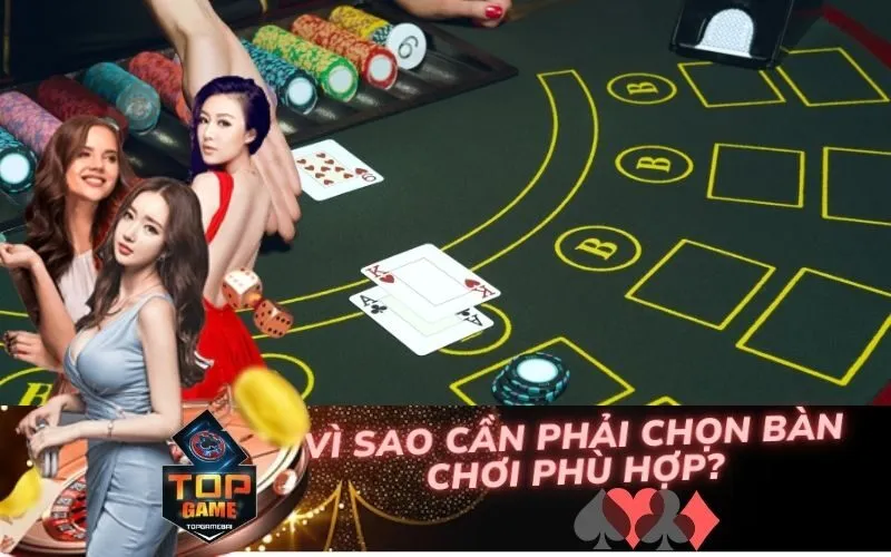 Vì Sao Cần Phải Chọn Bàn Chơi Phù Hợp?